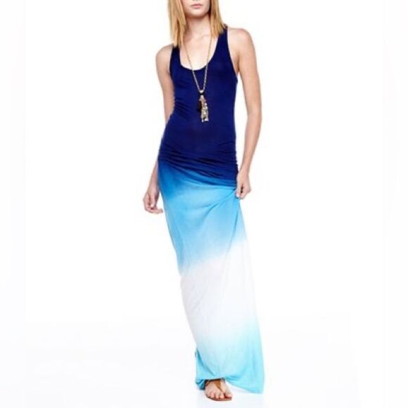 Young Fabulous and Broke Hampton Racerback Ombre Maxi Dress Size Large - Picture 1 of 6